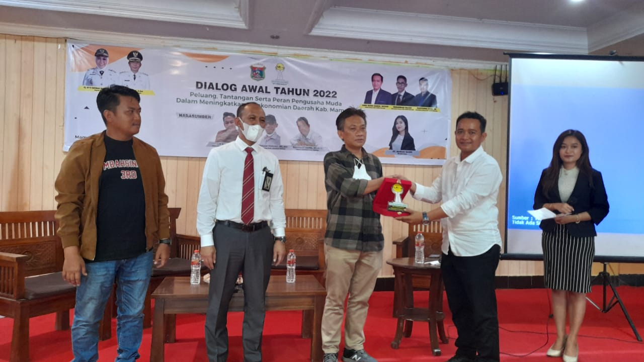 Hipmi Mamuju Bahas Perekonomian Daerah di Awal Tahun 2022